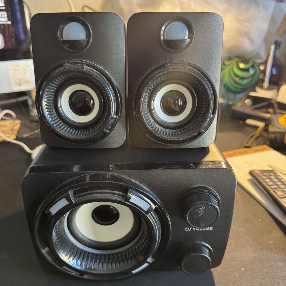 Bugha Exclusive LED Gaming Speaker Set